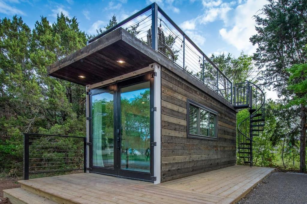The Windmill-Tiny Container Home Min To Magnolia Bellmead Exterior foto